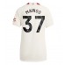 Manchester United Kobbie Mainoo #37 Dámské 3rd Dres 2023-24 Krátkým Rukávem